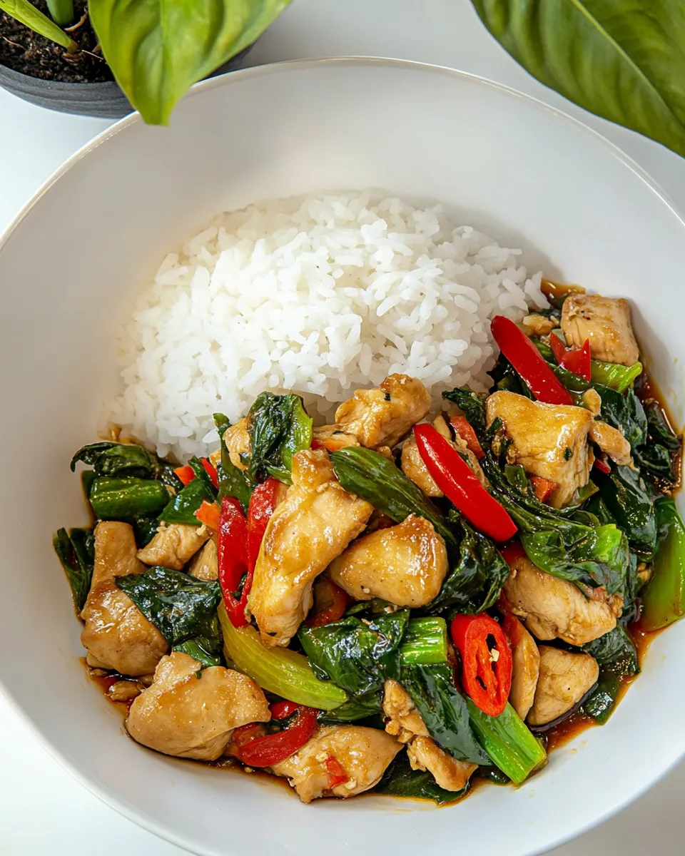 Classic Thai Basil Chicken Recipe image