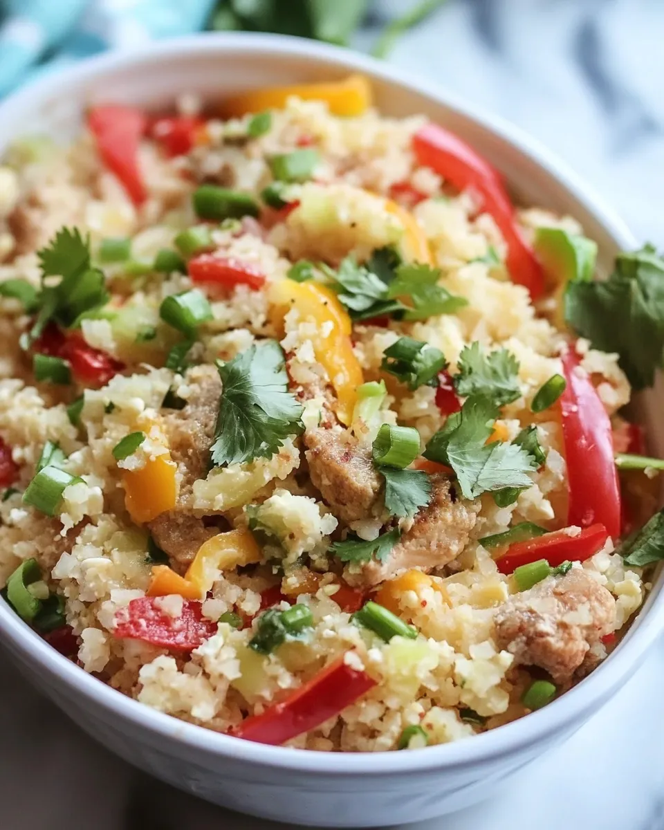 Delicious Thai Cauliflower Rice dish photo