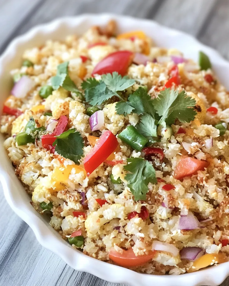 Easy Thai Cauliflower Rice image