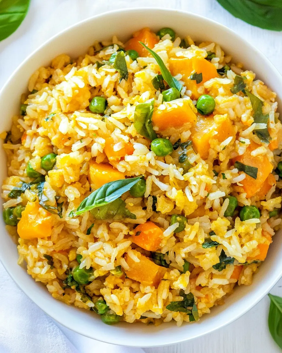 Quick Thai Green Curry Fried Rice recipe photo