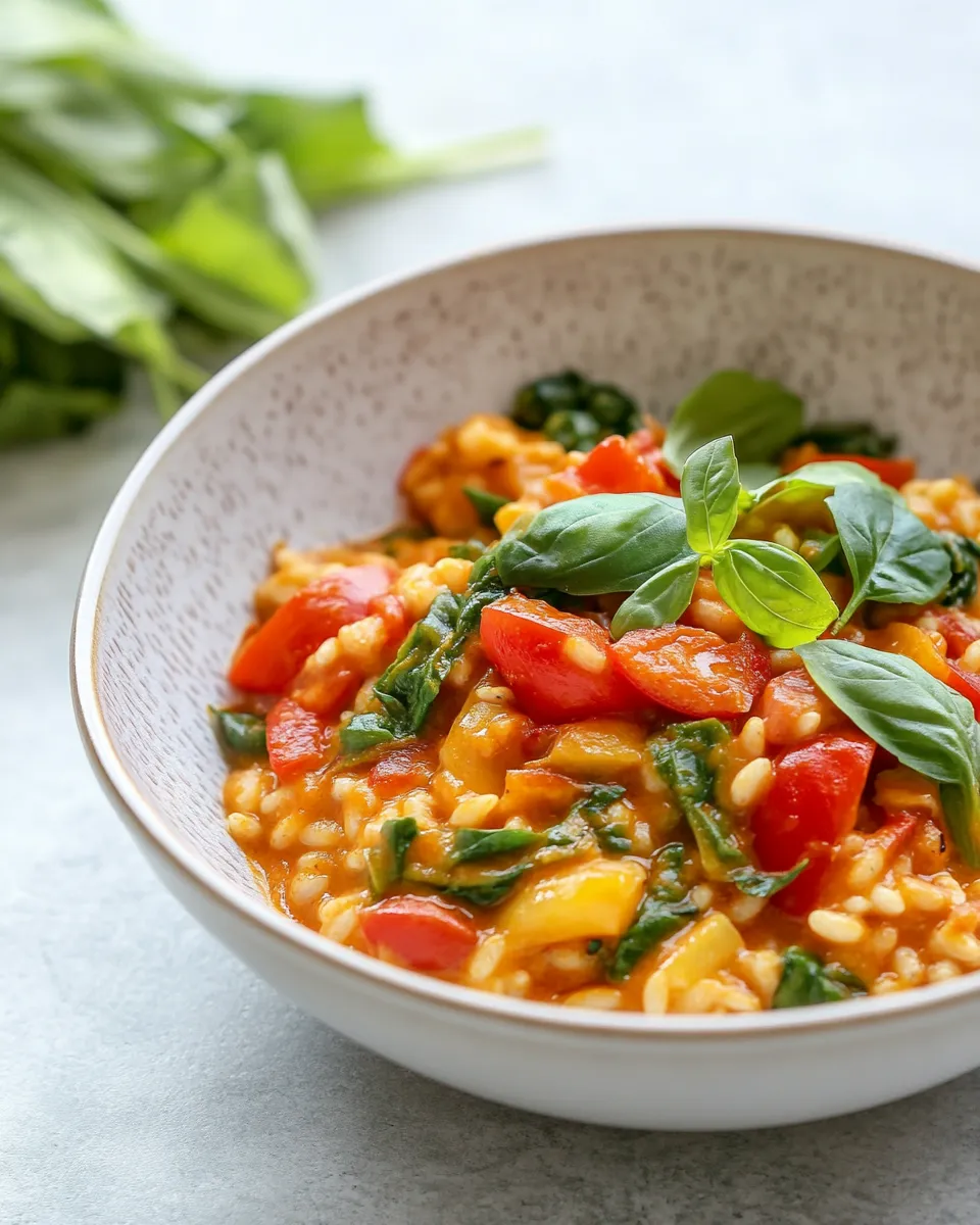 Homemade Thai Red Curry Risotto recipe photo