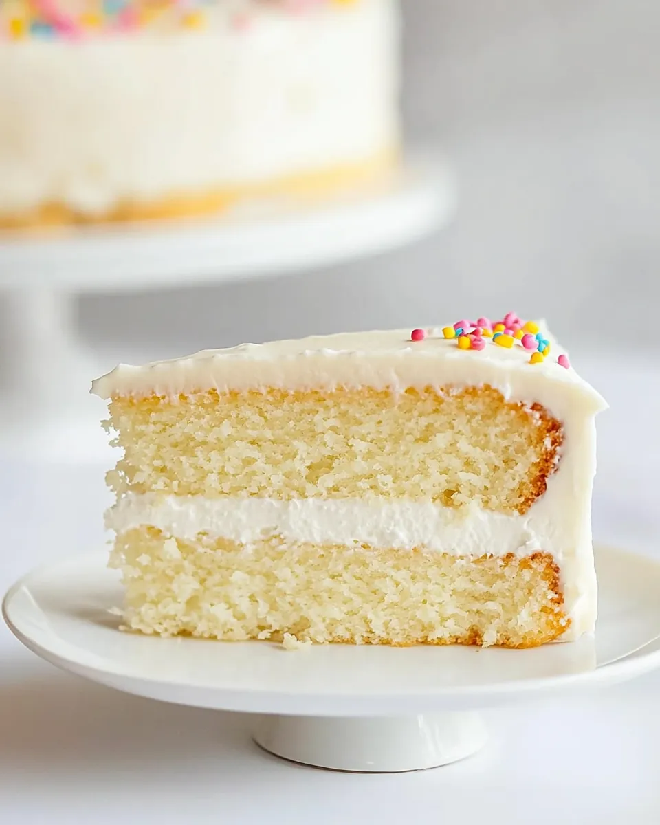Classic The Absolute Best White Cake image