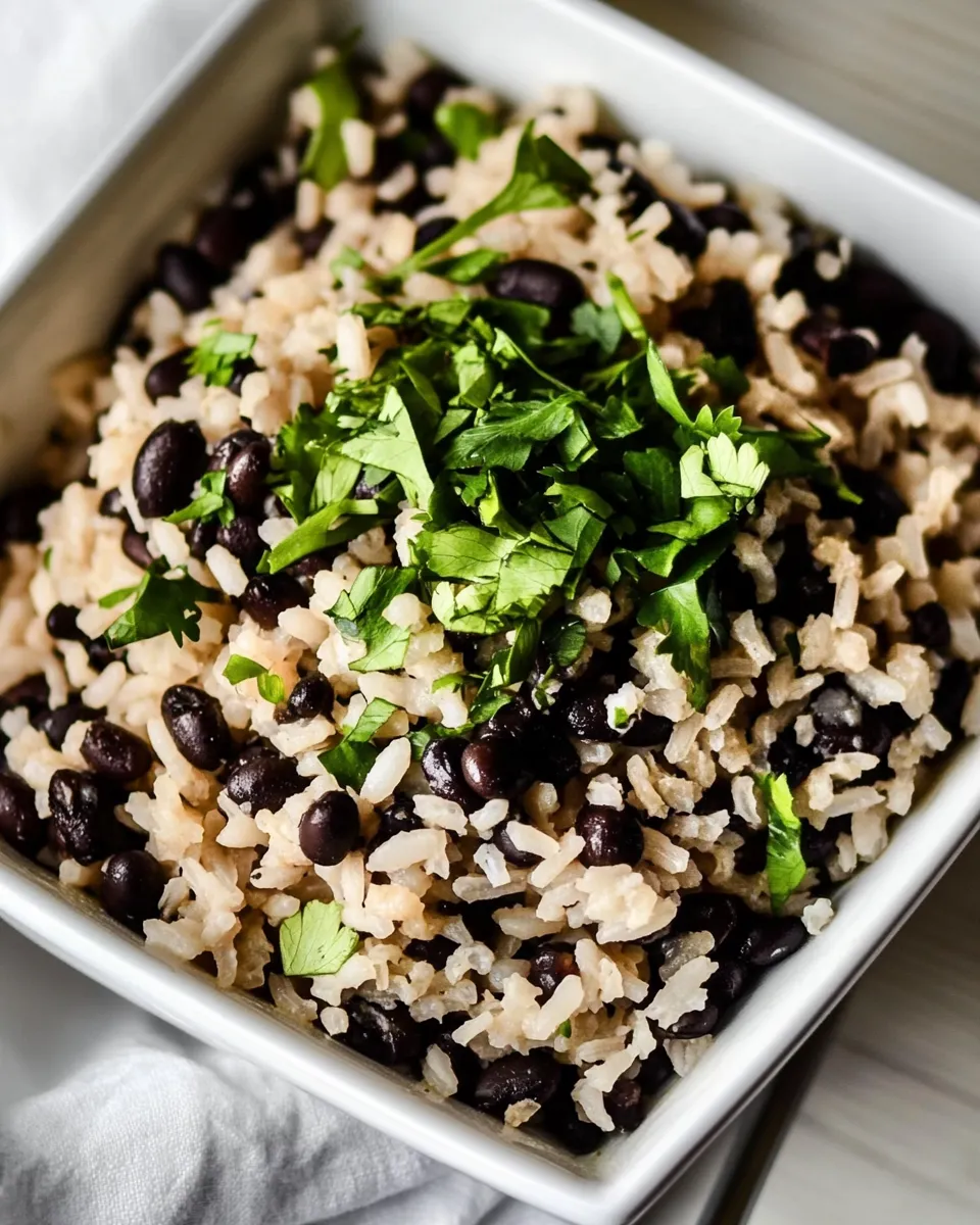 Classic The Best Black Beans and Rice Recipe image