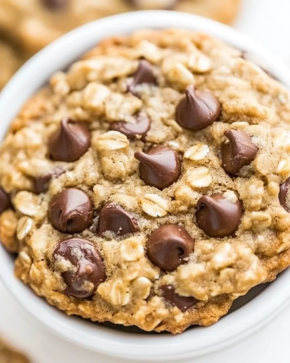 Homemade The Best Oatmeal Chocolate Chip Cookies photo