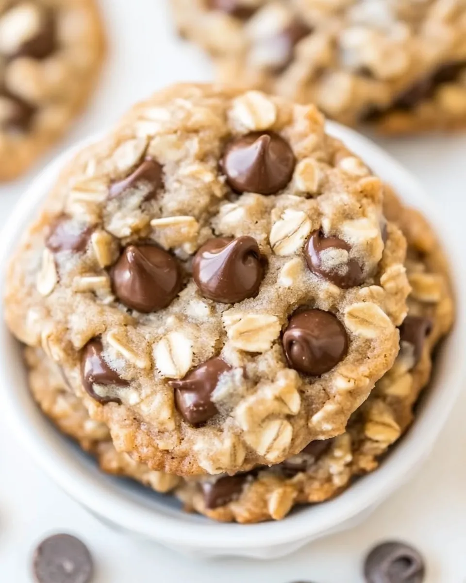 Easy The Best Oatmeal Chocolate Chip Cookies recipe photo