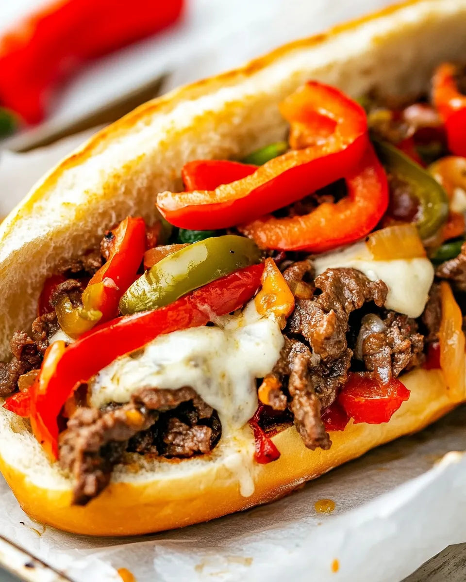 Easy The Best Philly Cheesesteak Recipe shot