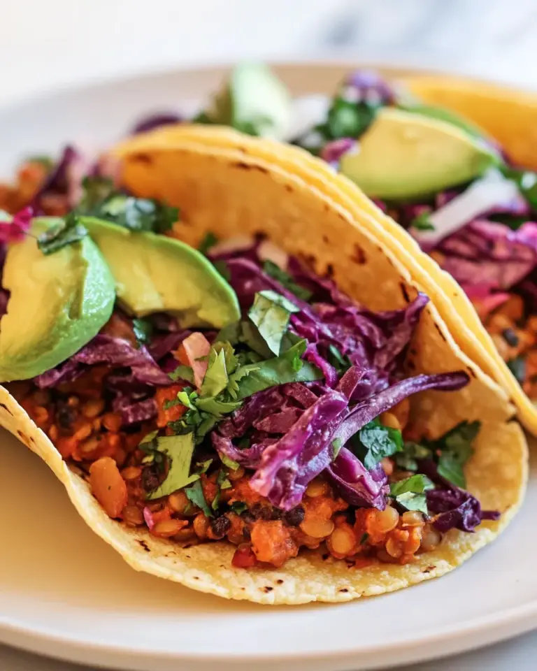 Easy The Easiest Lentil Tacos photo