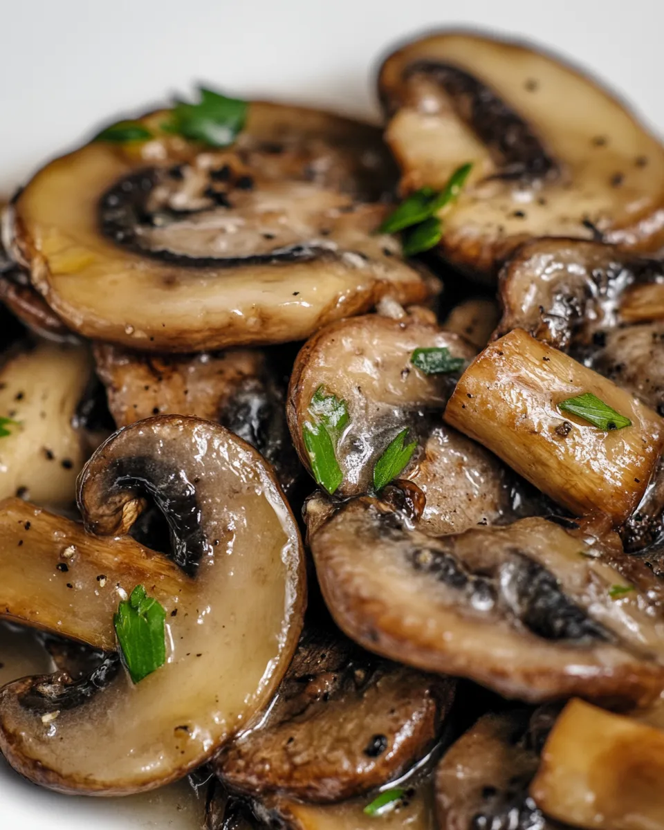 Savory The Most Perfect Sauted Mushrooms shot