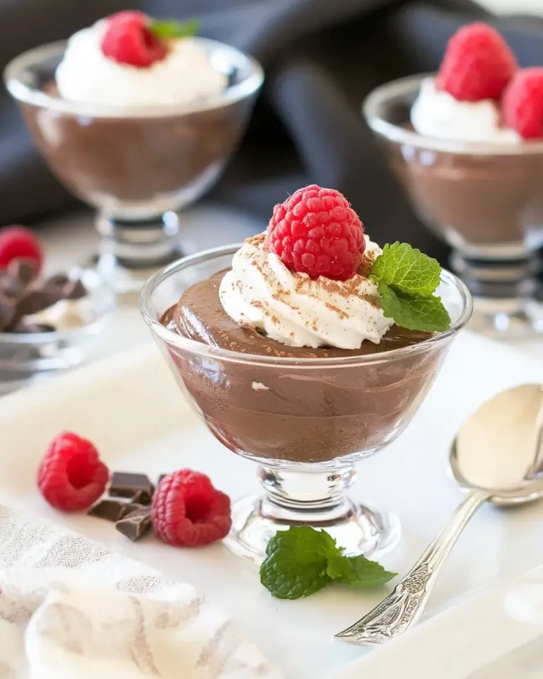 Homemade Top Secret Chocolate Mousse photo
