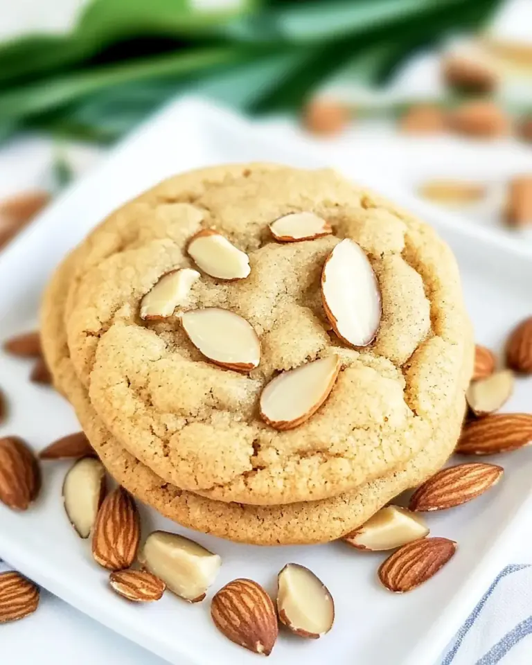 Easy Triple Almond Cookies photo