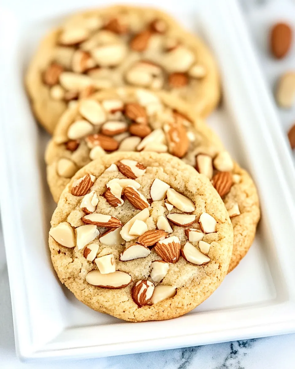 Delicious Triple Almond Cookies image
