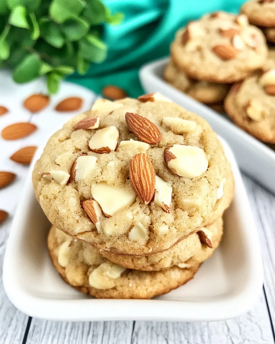 Homemade Triple Almond Cookies recipe photo