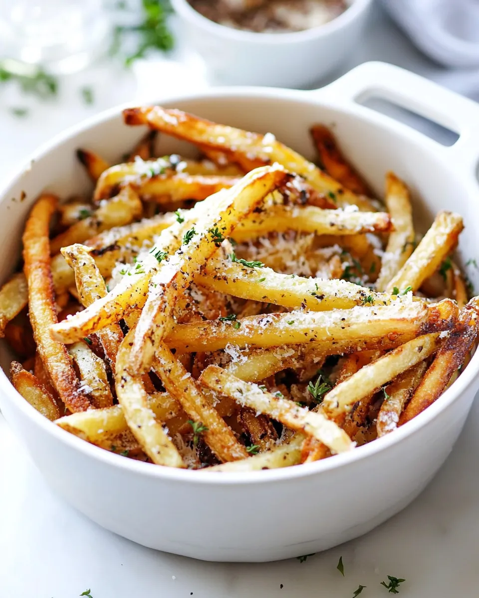 Easy Truffle Fries Recipe shot