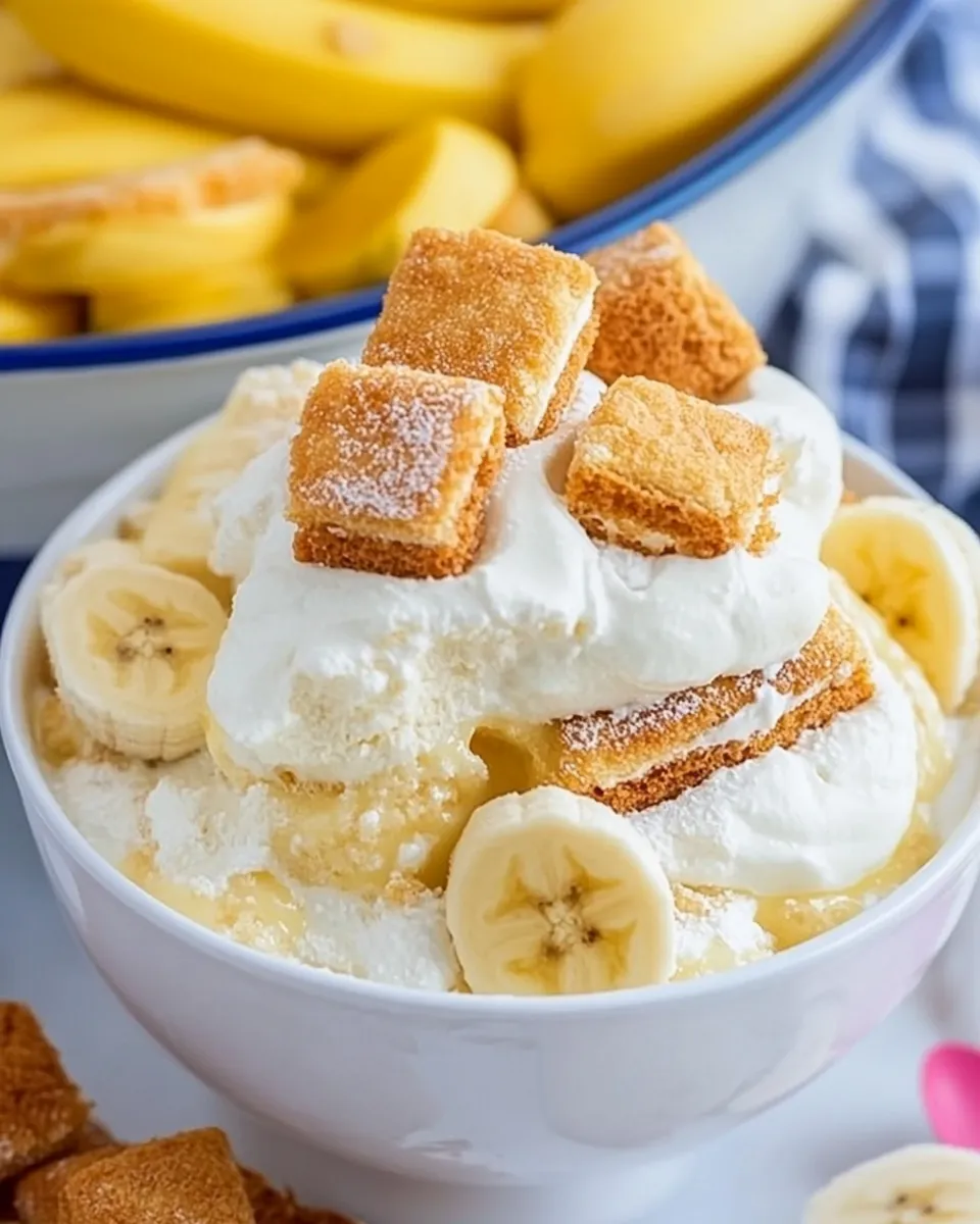 Delicious Twinkie Banana Pudding shot