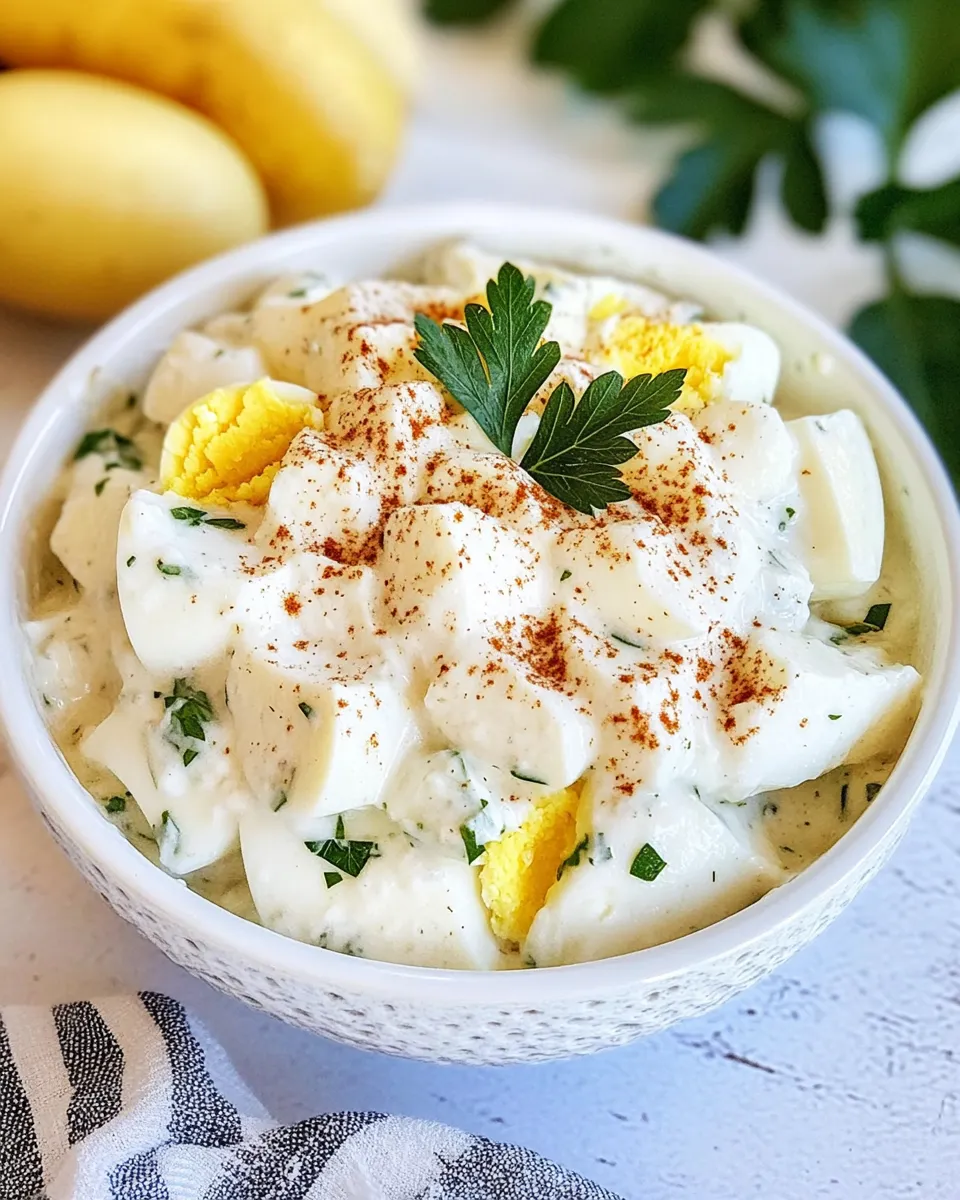 Easy Tzatziki Egg Salad recipe photo