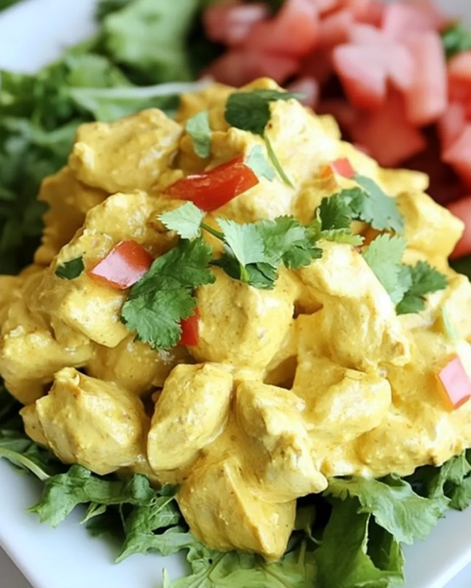 Delicious Ultimate Coronation Chicken shot