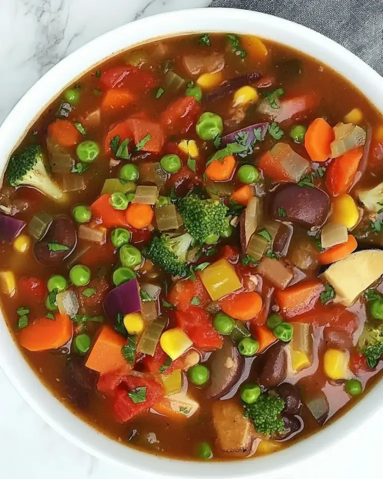 Homemade Ultimate Vegetable Soup photo