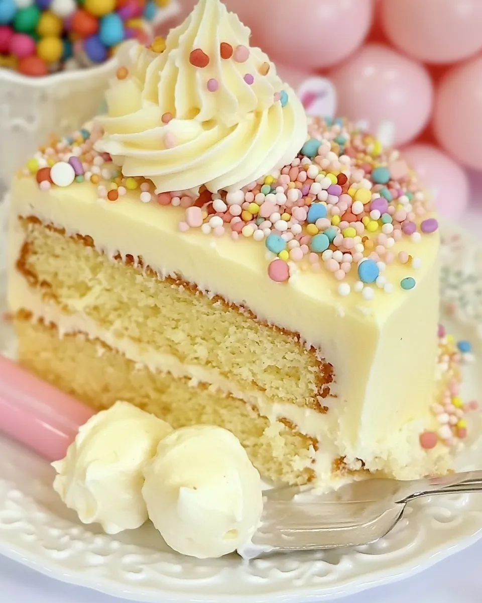 Easy Vegan Birthday Cake recipe photo