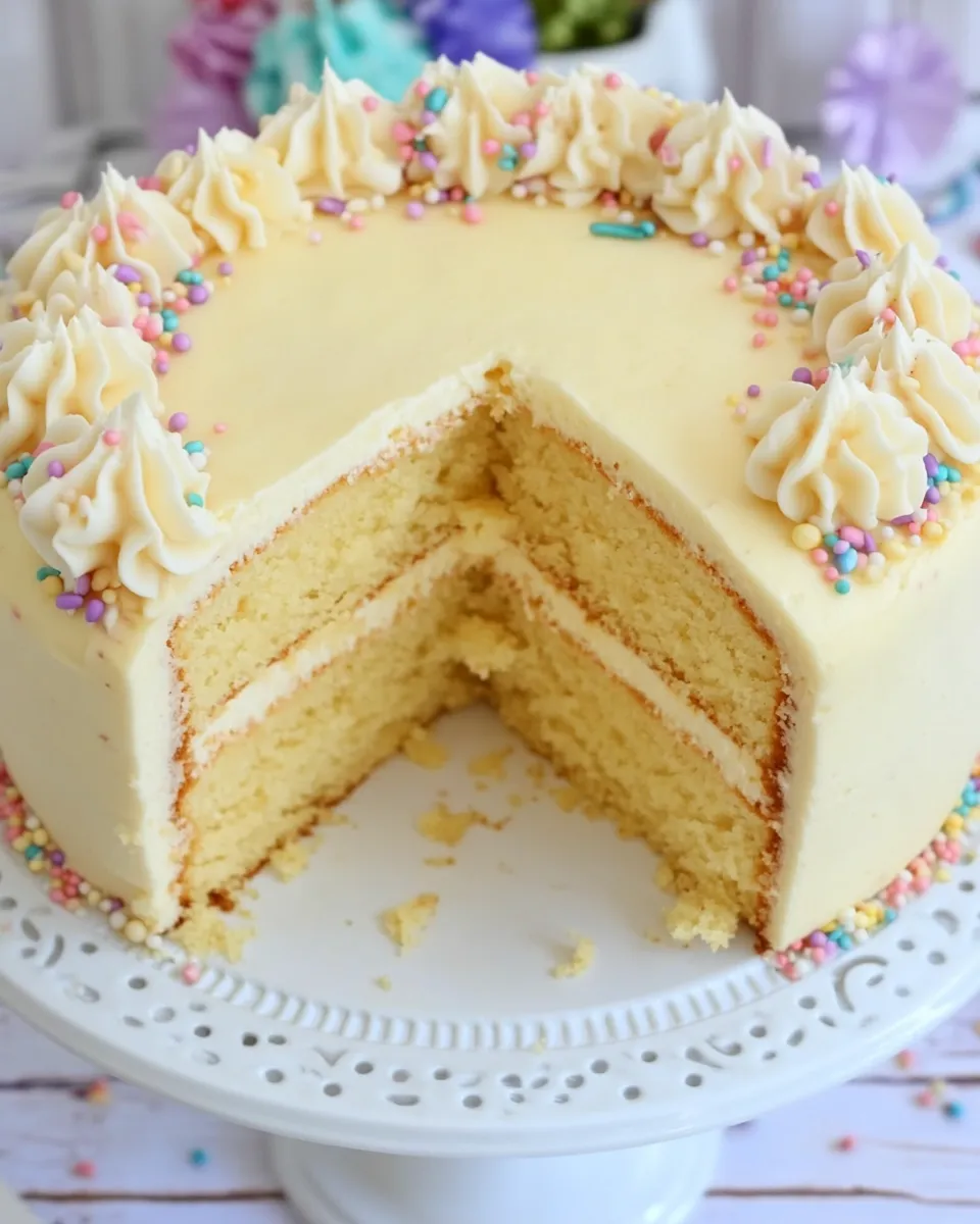 Delicious Vegan Birthday Cake shot