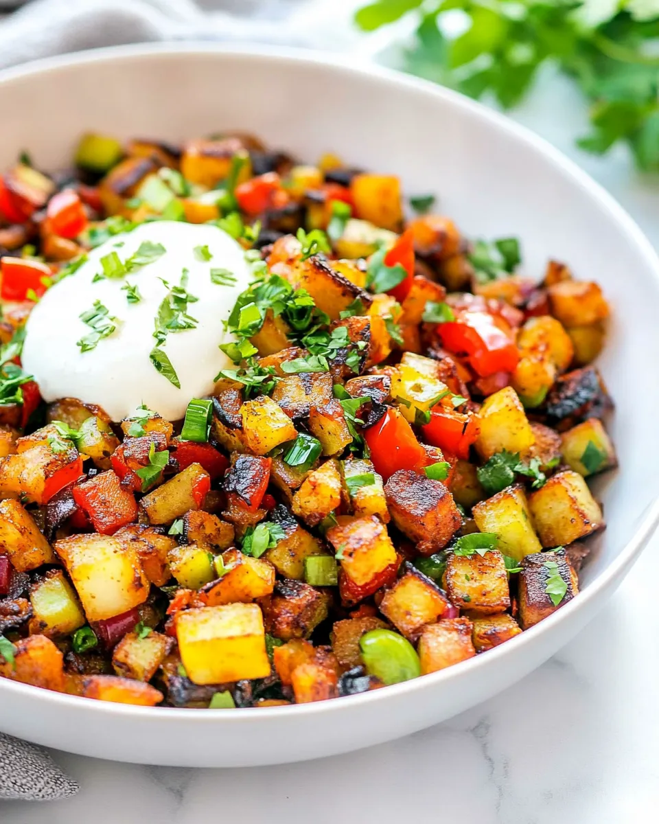 Delicious Vegan Breakfast Hash image