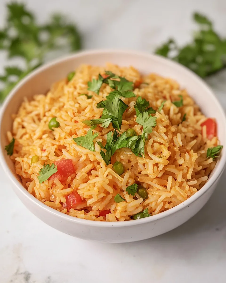 Quick Vegan Mexican Rice dish photo