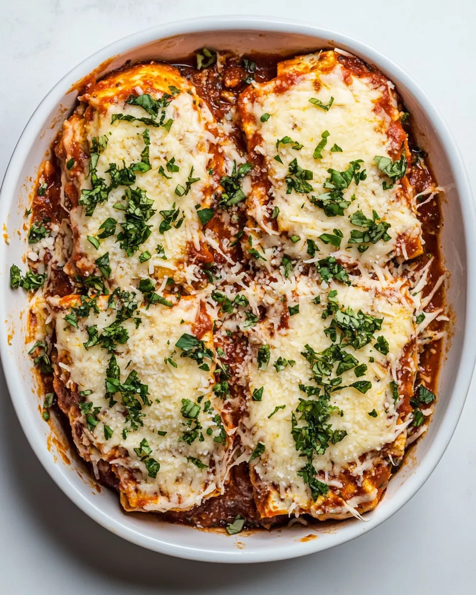 Easy Vegan Tofu Parmesan (Parmigiana) recipe photo