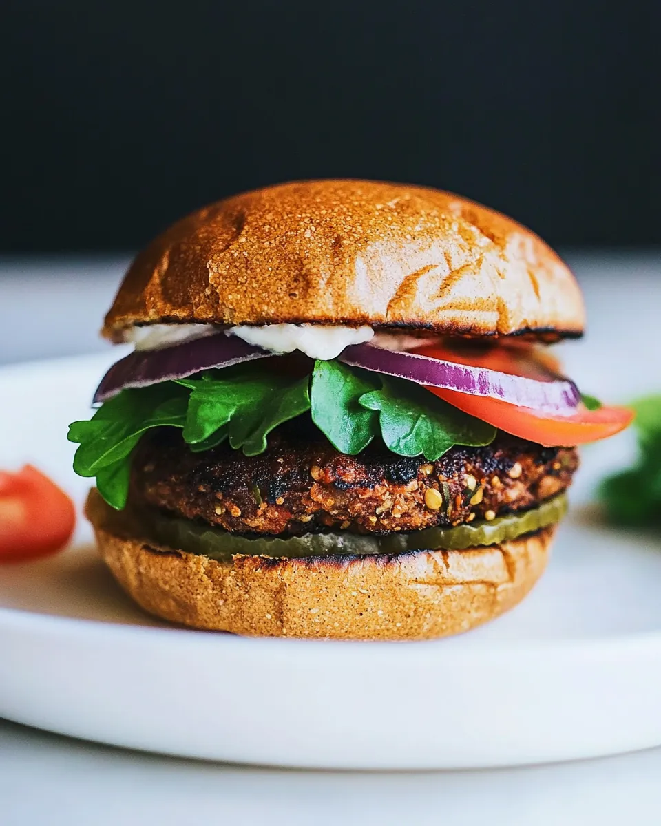 Easy Veggie Burger recipe photo