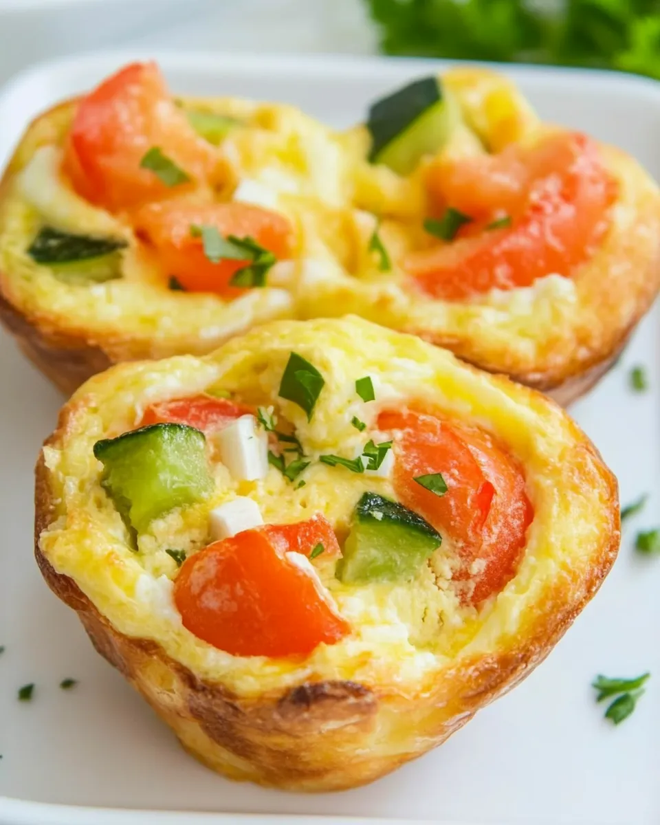 Quick Veggie Egg Cups recipe photo
