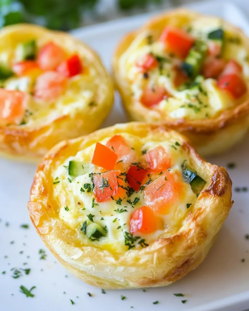 Tasty Veggie Egg Cups shot