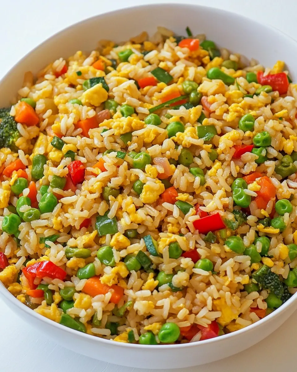 Homemade Very Veggie Fried Rice photo