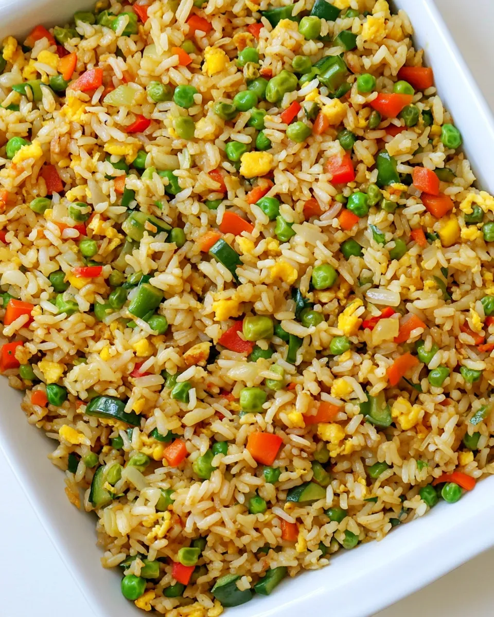 Easy Very Veggie Fried Rice recipe photo