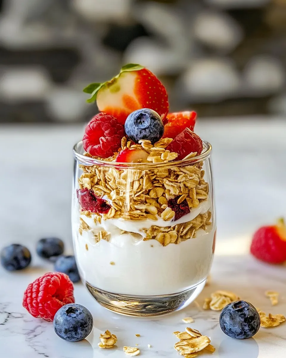 Homemade Yogurt Parfait photo