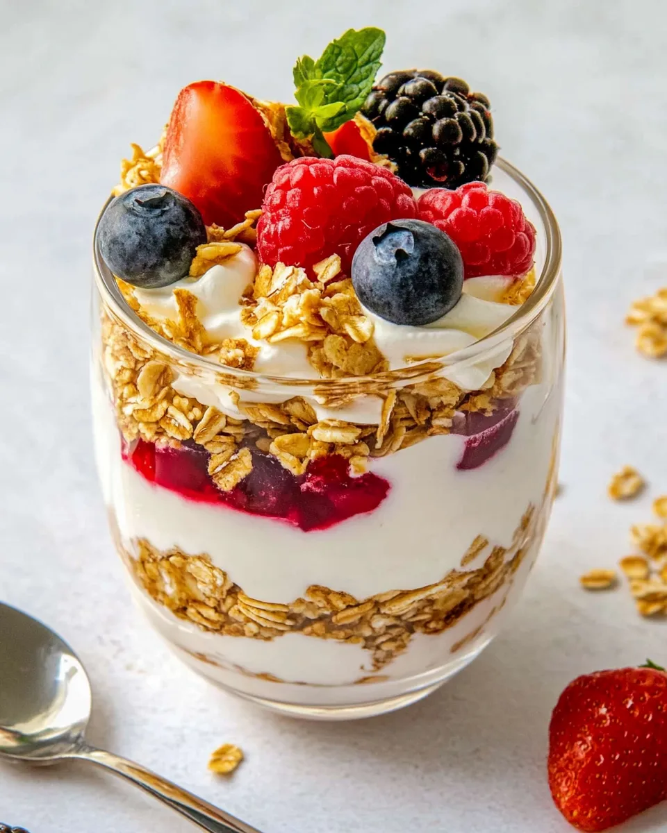 Easy Yogurt Parfait recipe photo