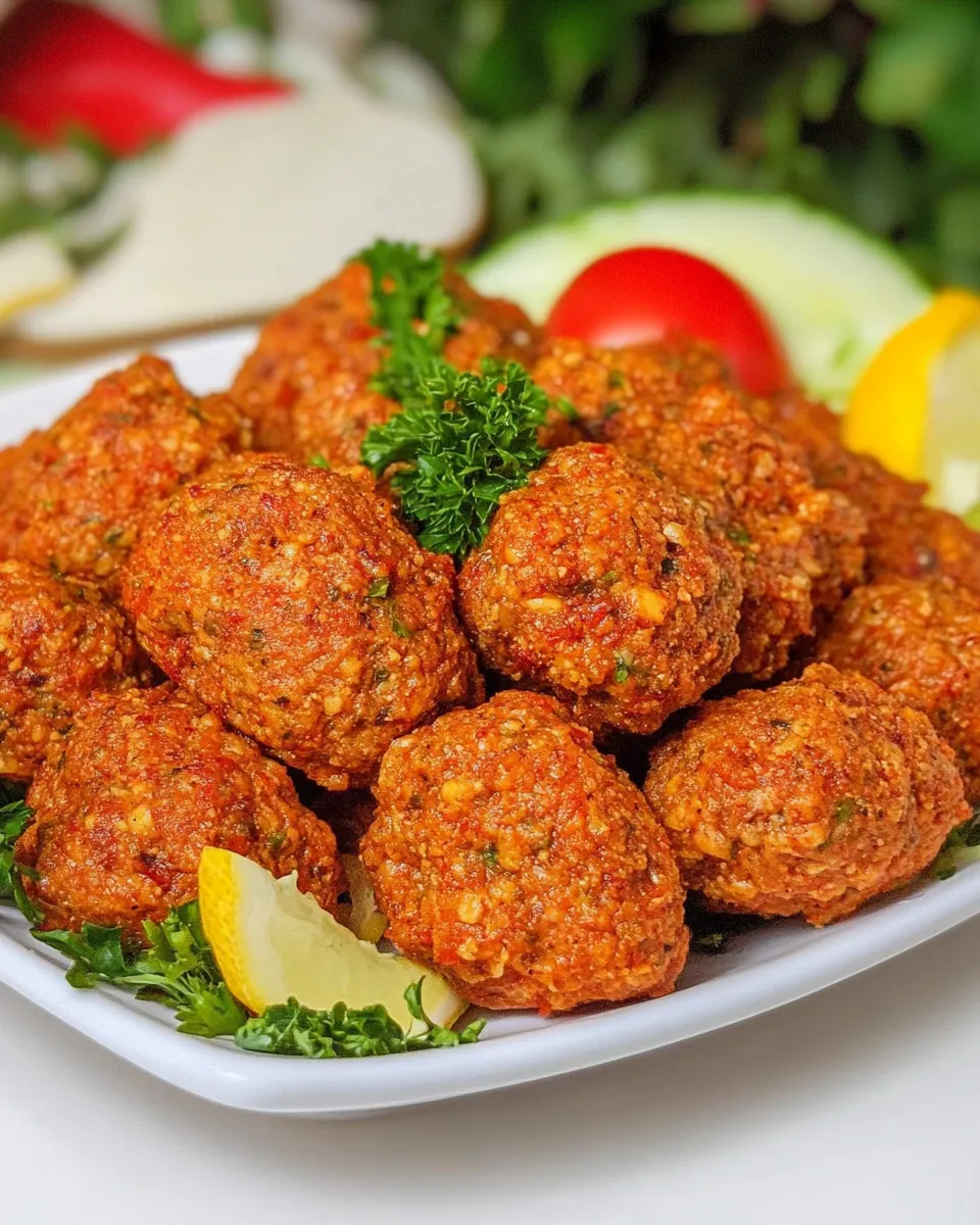 Easy i_ Kfte (Turkish Vegan Meatballs) recipe photo
